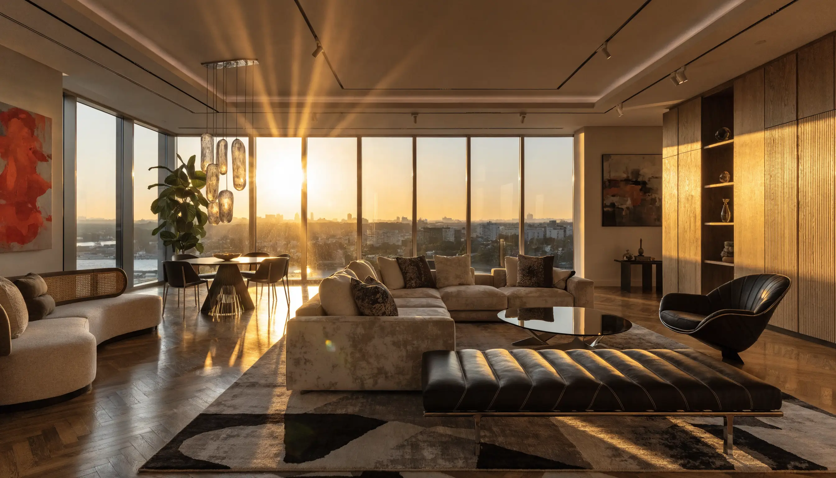 Vertical 9:16 real estate video framed for mobile social feeds